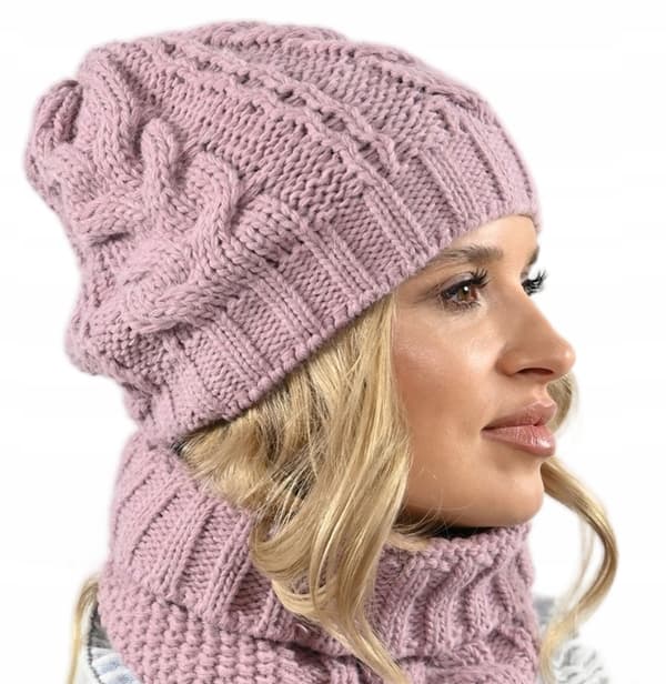 Dame A4 hat - snavsede pink