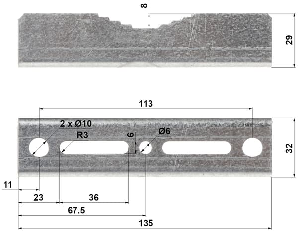 Metalkløver KL-100/2
