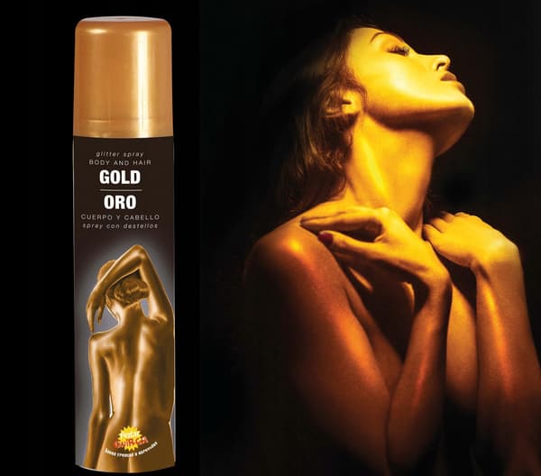 Guld krops- og hårspray 75 ml 1 stk.