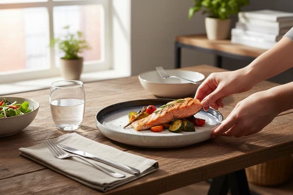 LUNA LINE KERAMISK TALLERKEN 30 CM RUND STOR TIL SERVERING