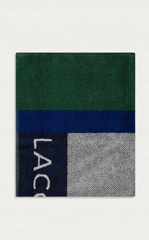 LACOSTE BADHANDDUK MED LOGOTYP 90 x 160 WLB TRA