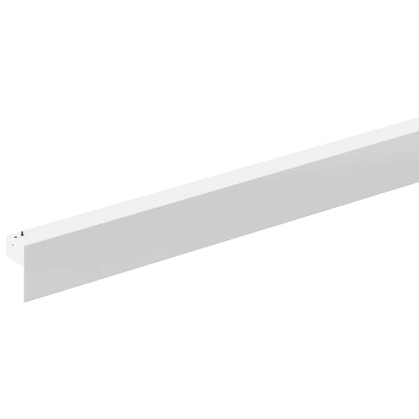 vidaXL skydedørsinstallationssystem, 183 cm, aluminium, sølv