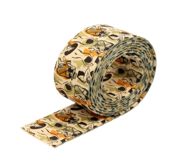 Bärtejp 4cm x 140cm Polyestermönster KVINNOR Fäst