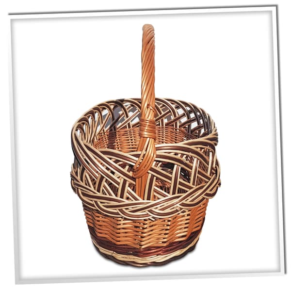 Vickerkorg shopping picknick svamp spets eko
