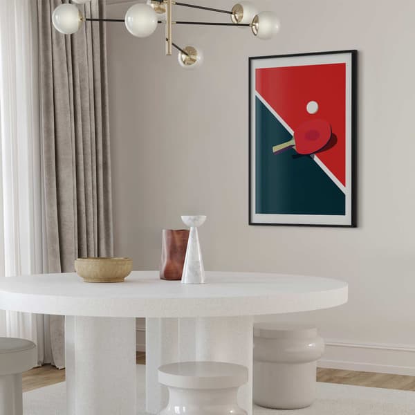 Plakat - Pastel regnbuer