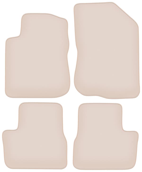 PREMIUM beige måtter til: Peugeot 208 I hatchback 2012-2019
