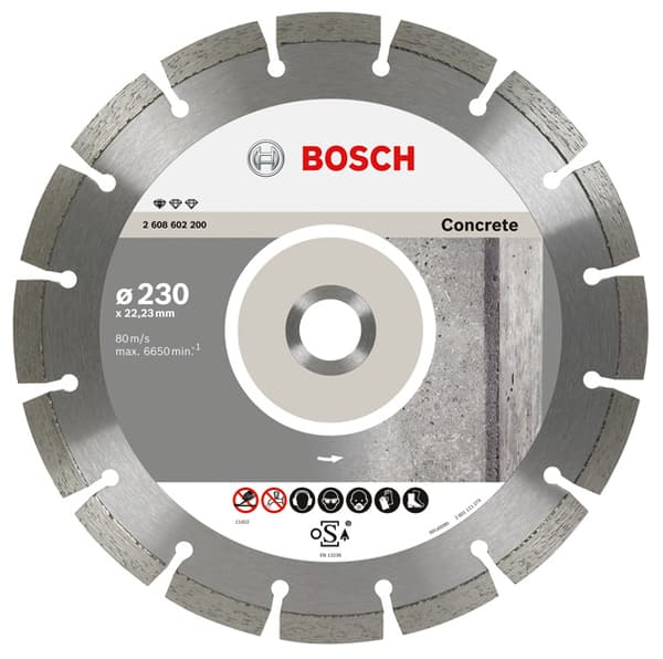 BOSCH DIAMANTKLING 230x22 SEGMENTERET BETON