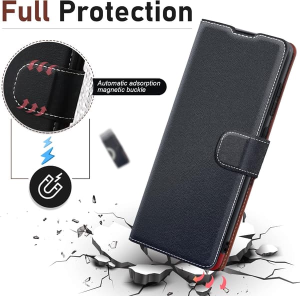 FLIP-ETUIS TIL SAMSUNG GALAXY A52/A52S 4G/5G SORT