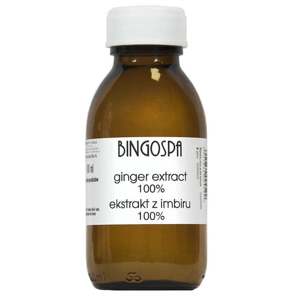 HÅRTAB OG FARVEBESKYTTELSE Ingefærekstrakt 100% BINGOSPA 100 ml
