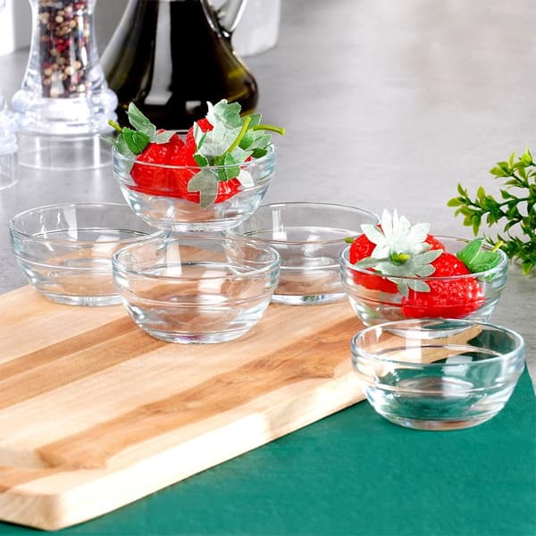 Glasskuler 7,5 cm, 80 ml, 6 stk.