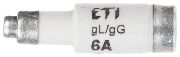 FUSE LINK ETI-D01/6A 6A 400V gL/gG E14 ETI