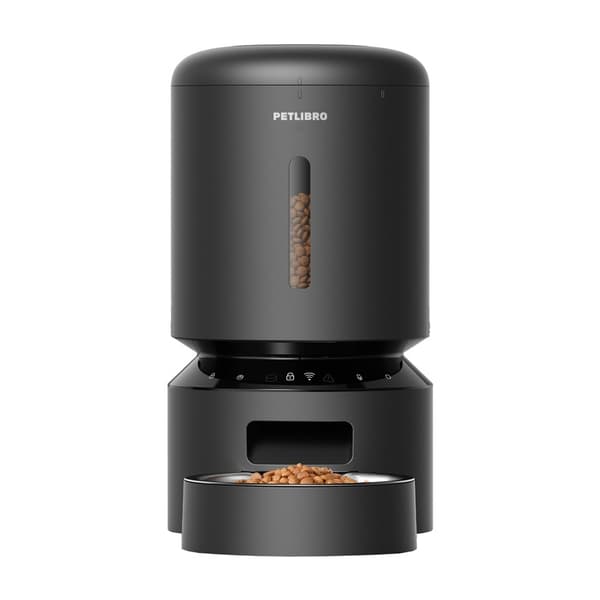 Petlibro foderautomat för spannmålsmagasin, WiFi, 5L (Svart)