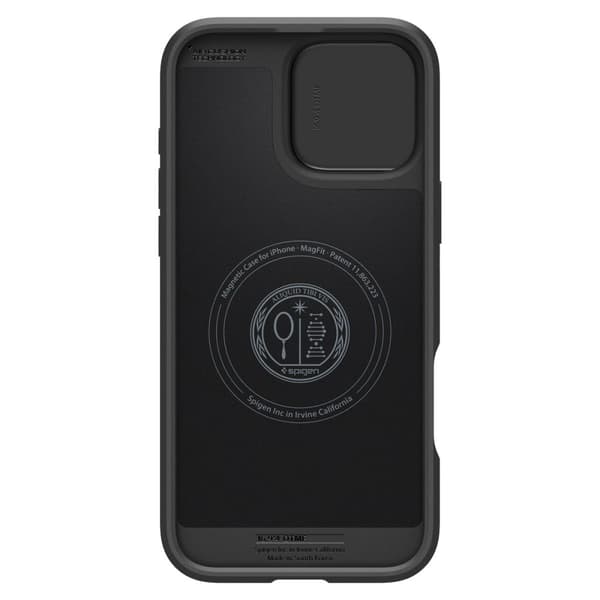 SPIGEN OPTIK ARMOR MAGSAFE IPHONE 16 PRO MAX SVART