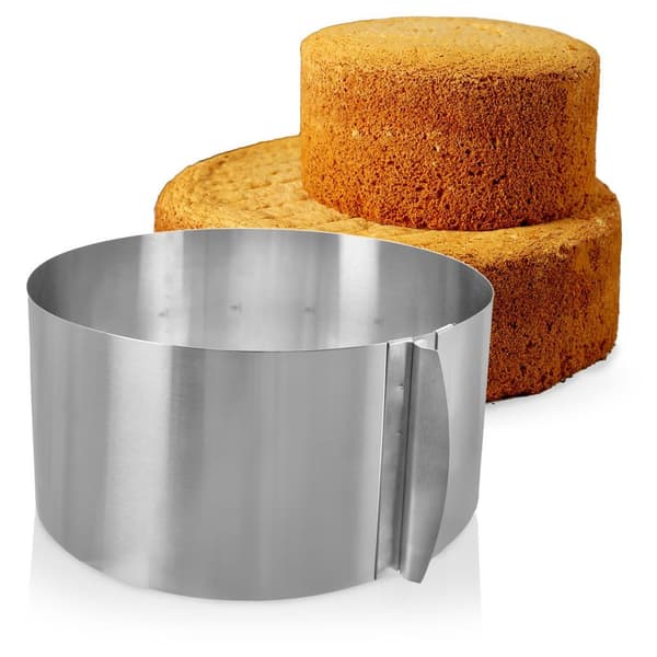 Justerbar bakplåt i stål 16-30 cm