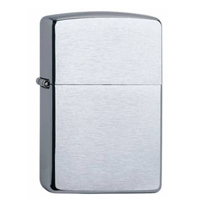 ZIPPO BØRSTET KROM 60000804 Lighter