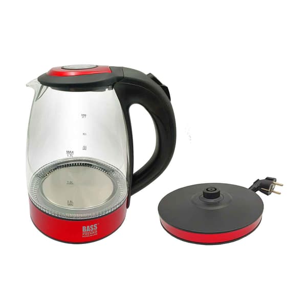 Elkedel med LED-belysning, 1,7 l