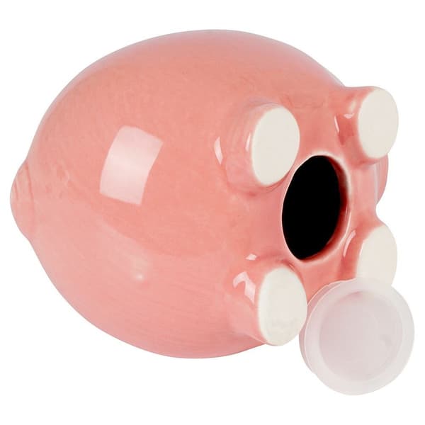 Keramisk öppningsbar spargris 12 cm