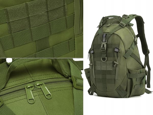 Militärryggsäck 30L grön (50) GAB_A