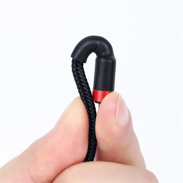 Baseus Cafule PD 2.0 QC 3.0 USB-C til USB-C PD-kabel 60W 1m (sort-rød)
