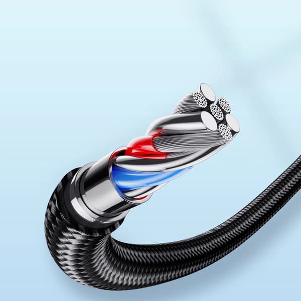 Kabel Joyroom Extraordinary Series A10 USB-A / USB-C 3A 1,2 m - sort