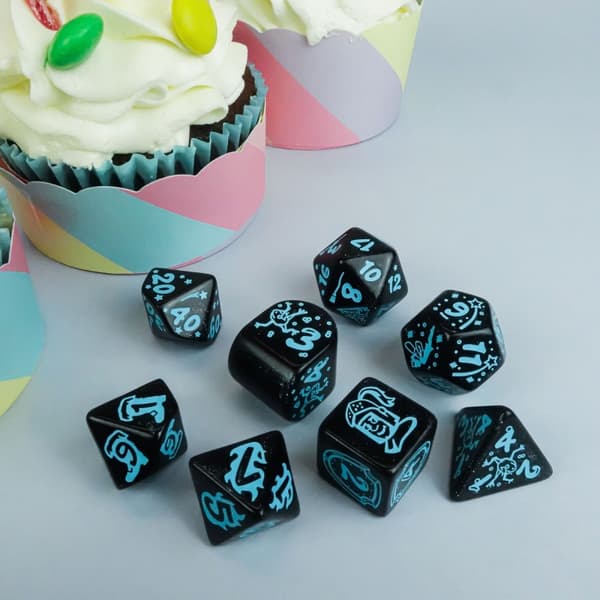2022 Terning Adventskalender Juleterning Sæt RPG Terninger