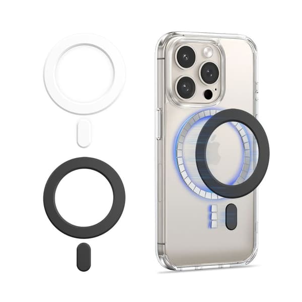 TECH-PROTECT MAGMAT MAGSAFE UNIVERSAL MAGNETISK RING SVART