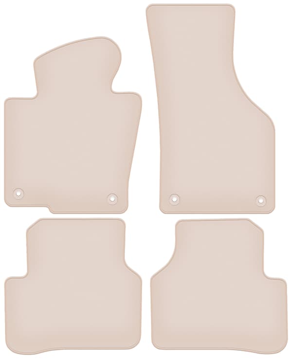 måtter PREMIUM beige til Volkswagen CC coupé 2012-2017