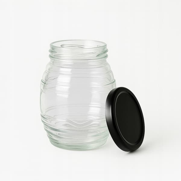 5x UL-glas 180 ml til honning, marmelade, syltetøj og flødeglas