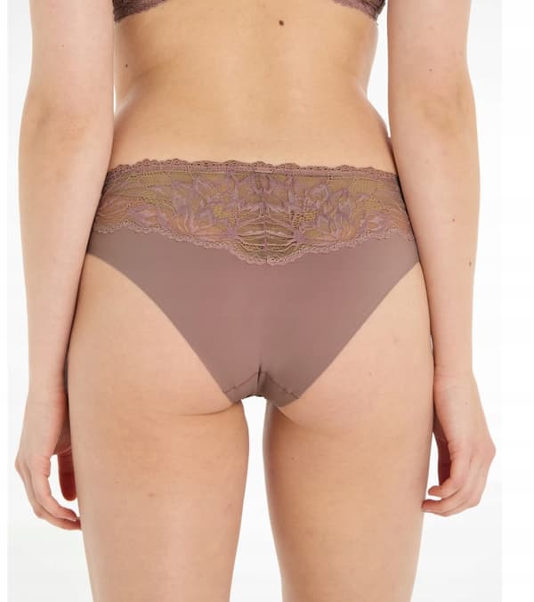Calvin Klein damtrosor rosa med spets M