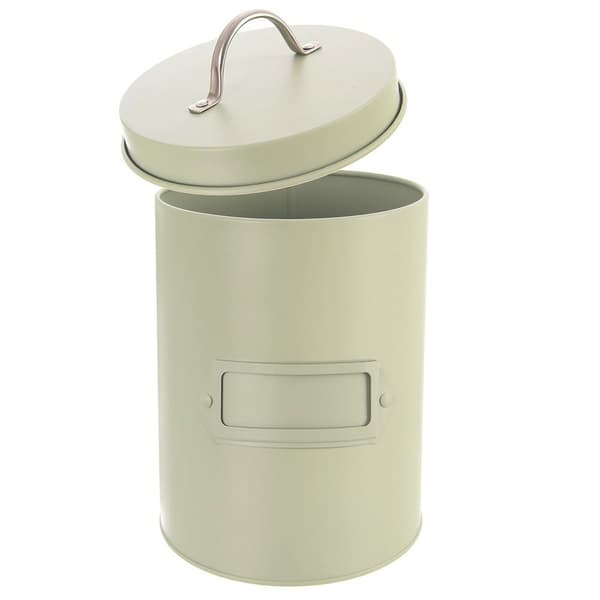 Greenish metallbehållare grön 1,3 l