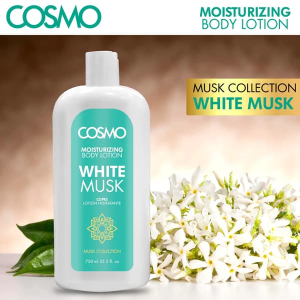Cosmo White Musk kehonbalsami, 750 ml