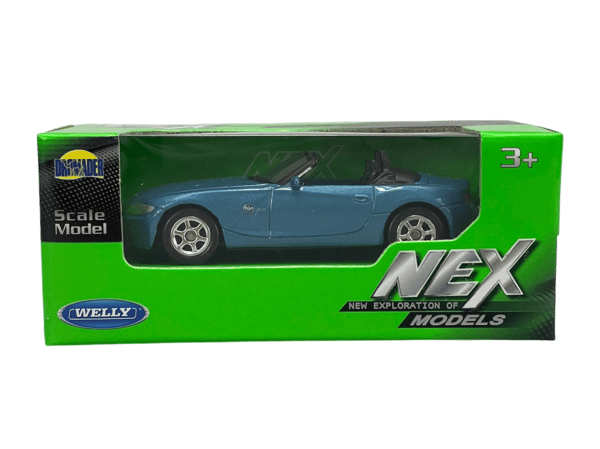WELLY BMW Z4 BLÅ 1:60 52242