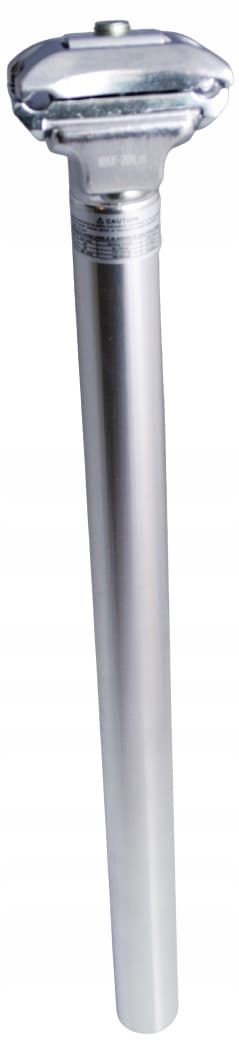 ZOOM SADELPOST 27,0 x 400 MM SILVER MED OK