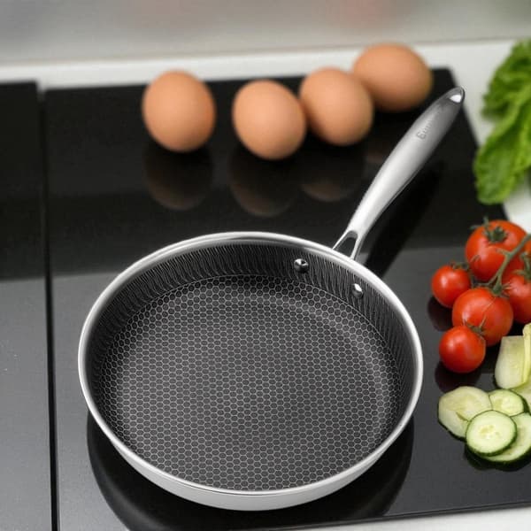 STÅLSTEGEPANDE 26 cm MED BIKINGEBELÆGNING E-7548