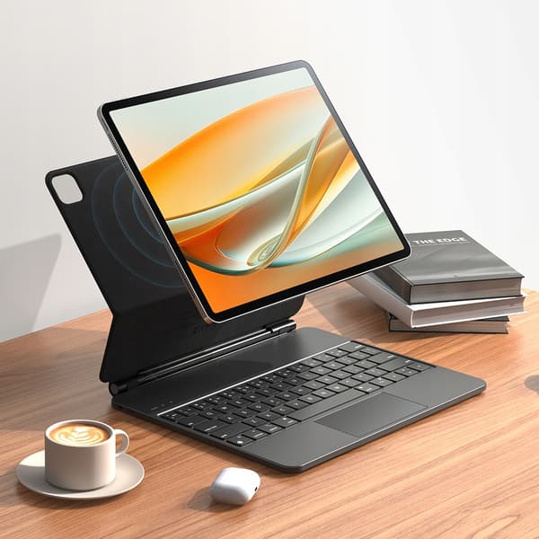 MCDODO CASE BAGGRUNDSBELYSET TASTATUR APPLE IPAD PRO 13" 2024 M4