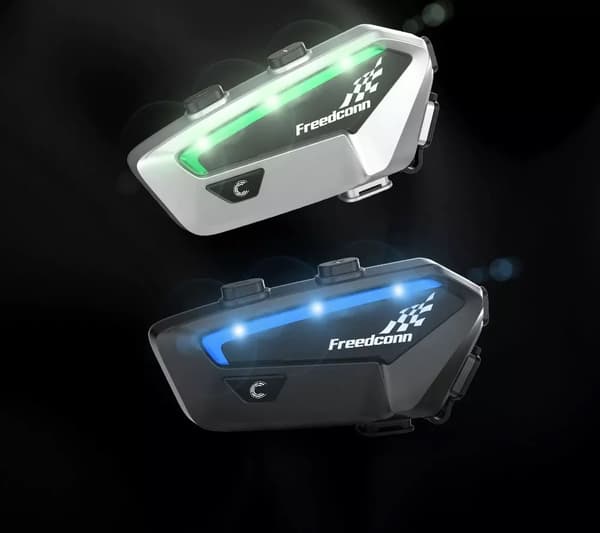 FreedConn FX Sort Motorcykel Intercom