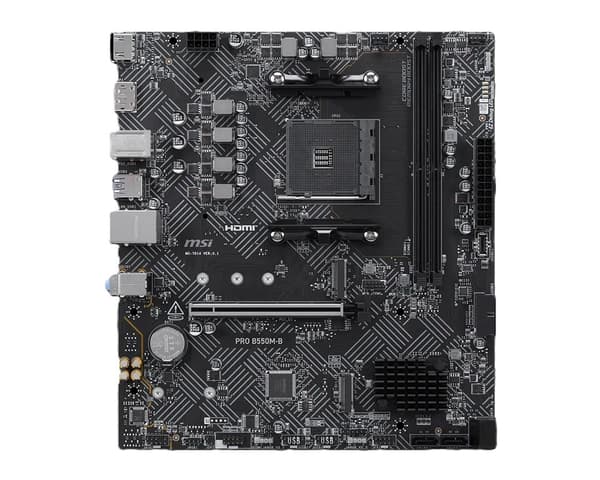 MSI PRO B550M-B bundkort