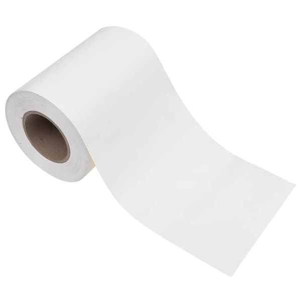 vidaXL Staketskydd, 4 st, PVC, 35x0,19 m, Vit