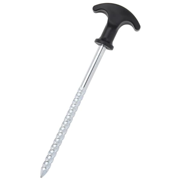 vidaXL Tältpinnar, 24 st, 17 cm, Ø7 mm, galvaniserat stål