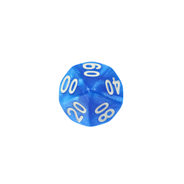 Skywalker tiosidiga D10 00-90 RPG-tärningar