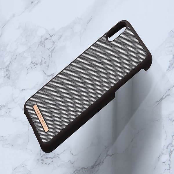 Nordic Elements Saeson Idun - iPhone Xs Max stofcover (mørkebrun)