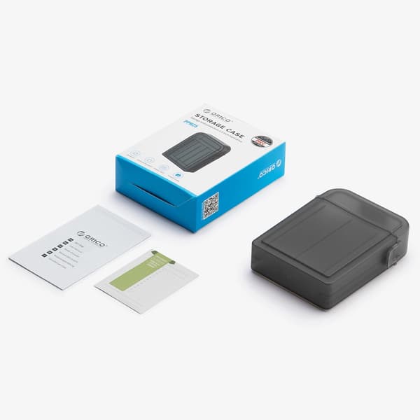 Orico PPH-25 skyddsfodral för 2,5" disk - halvtransparent, grå