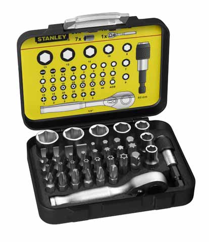 STANLEY BITSÆT 39 DELE 1 4”