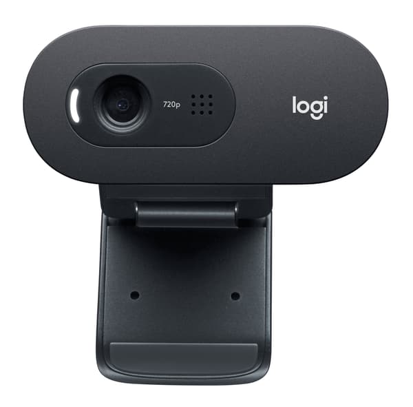 Logitech C505 HD-webcam, 720p, med mikrofon, USB 2.0