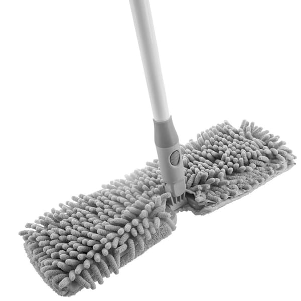 Udskiftelig dobbeltsidet indsats til flad mop CLEAN SYSTEM 41x12 cm