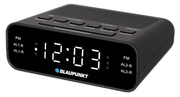 Radiovækker BLAUPUNKT CR1BK Sort