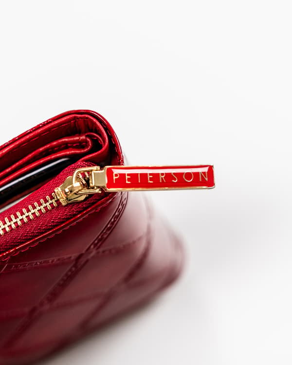 Peterson PTN 76115-PLT Läderplånbok för Dam