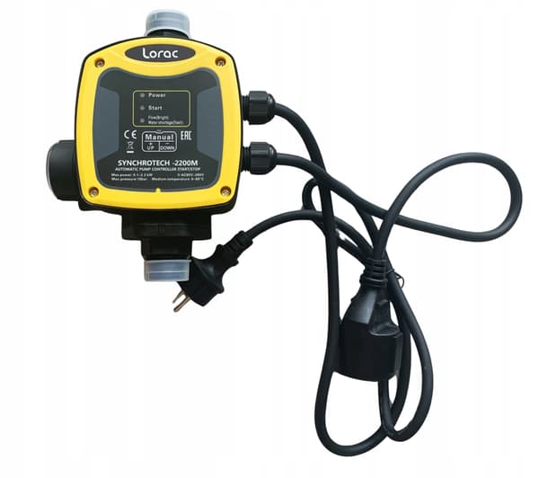Lorac Synchrotech 2200 intelligent automatisk start/stopp-pumpstyrenhet