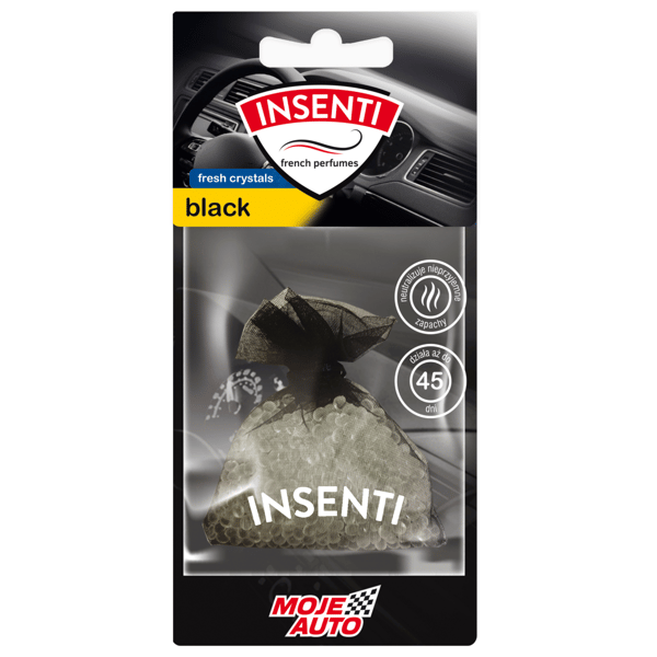 MOJE AUTO - Insenti doftpåse - svart 20g