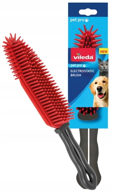 Vileda Pet Pro elektrostatisk borste för att sopa päls och hår